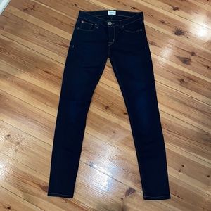 Hudson Krista Super Skinny Dark Blue Jeans